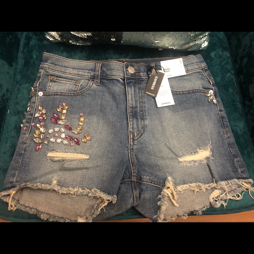 Jean shorts